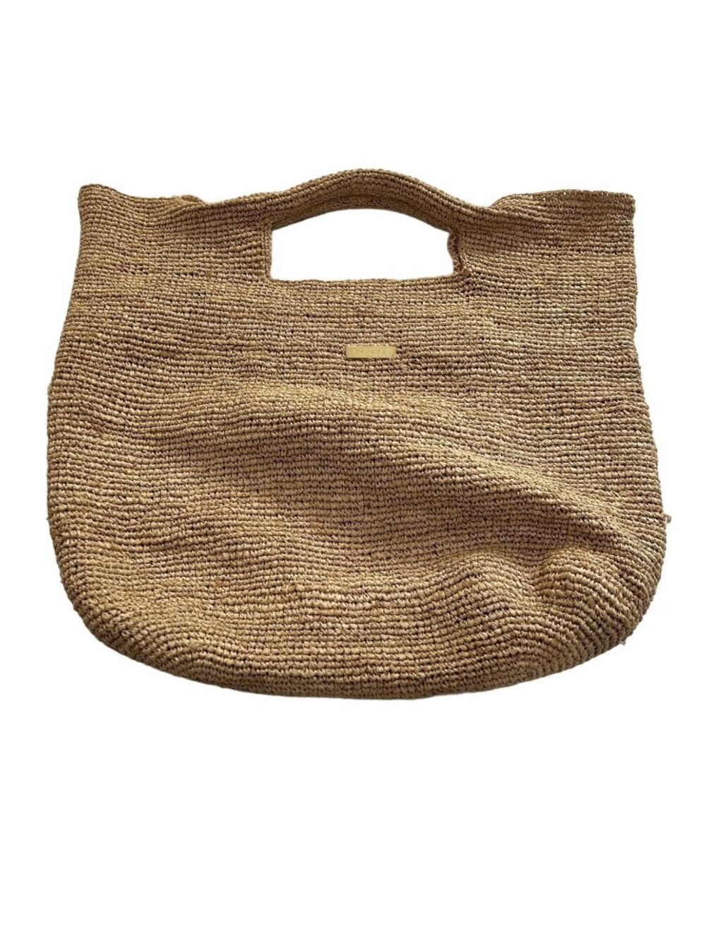 MONDAY Swimwear Paloma Bag Large in Straw